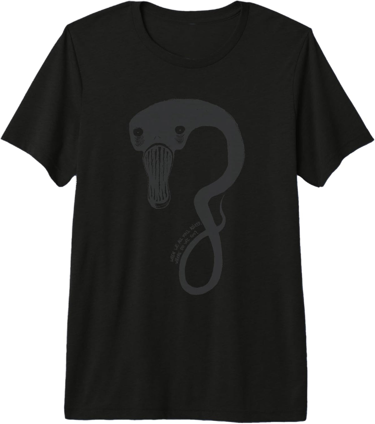 Billie Eilish Official Monster Black Premium Tri-Blend T-Shirt