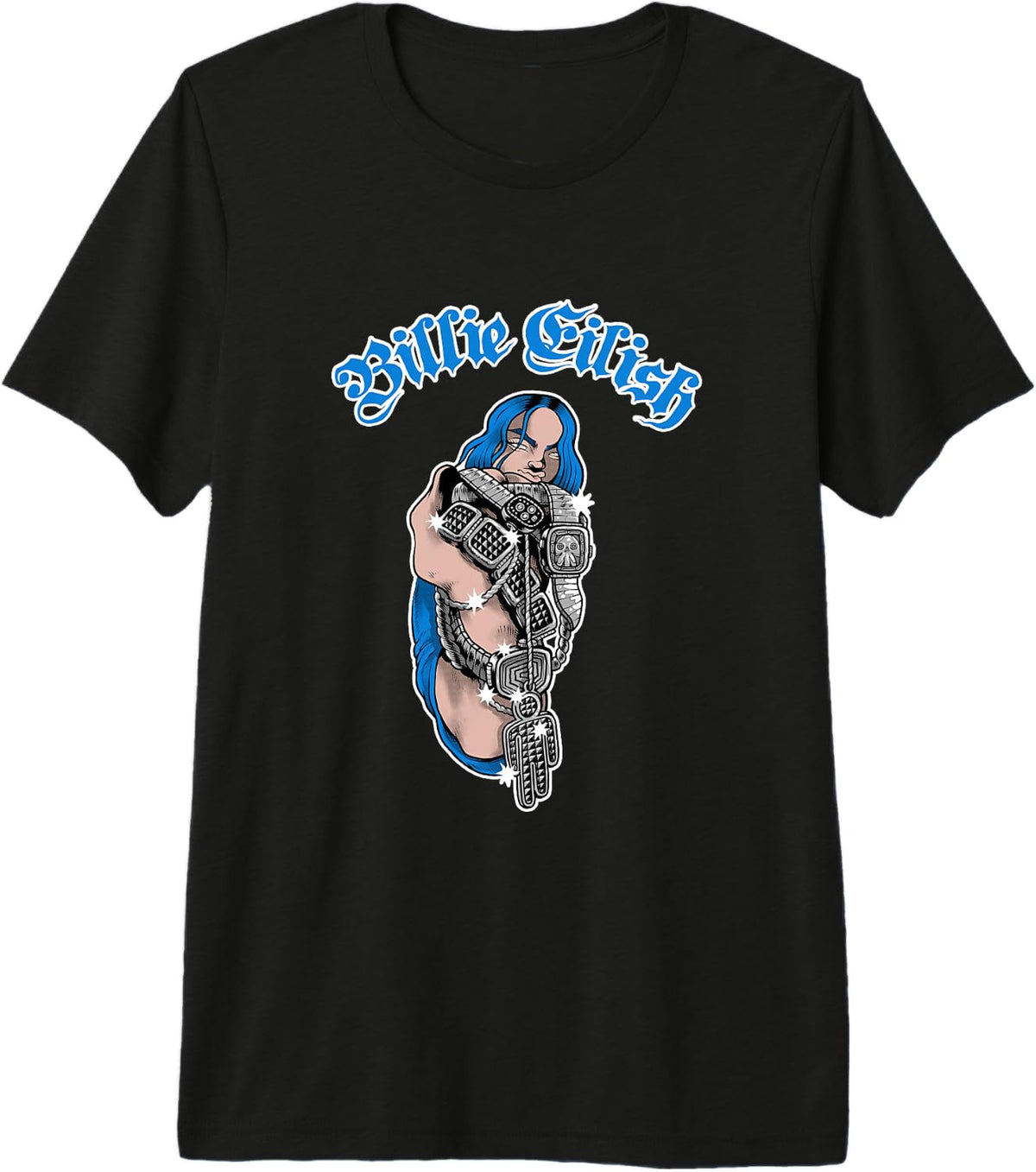 Billie Eilish Official Bling Premium Tri-Blend T-Shirt