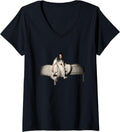 Womens Billie Eilish Official Sweet Dreams V-Neck T-Shirt