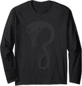 Billie Eilish Official Monster Black Long Sleeve T-Shirt