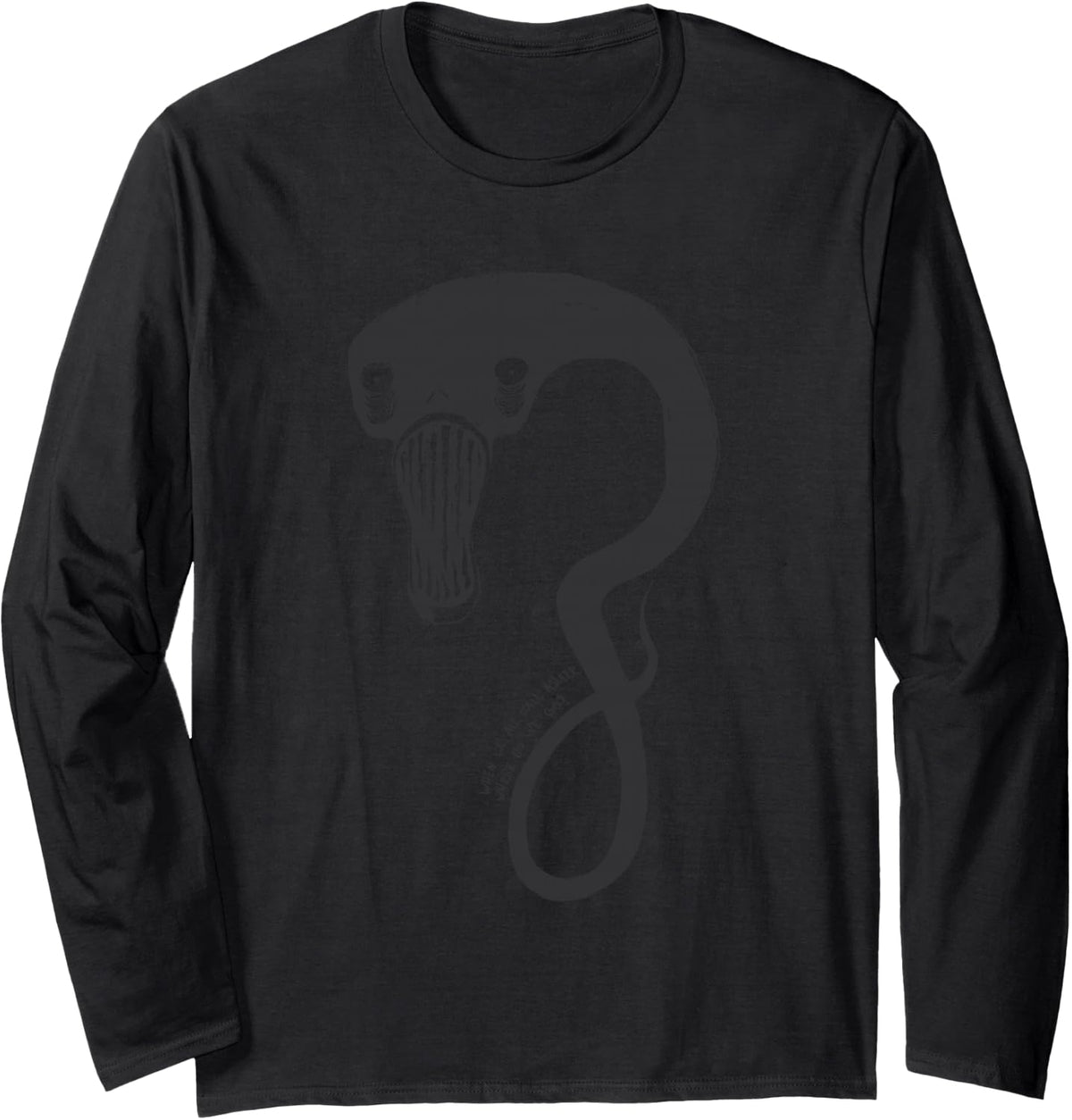 Billie Eilish Official Monster Black Long Sleeve T-Shirt