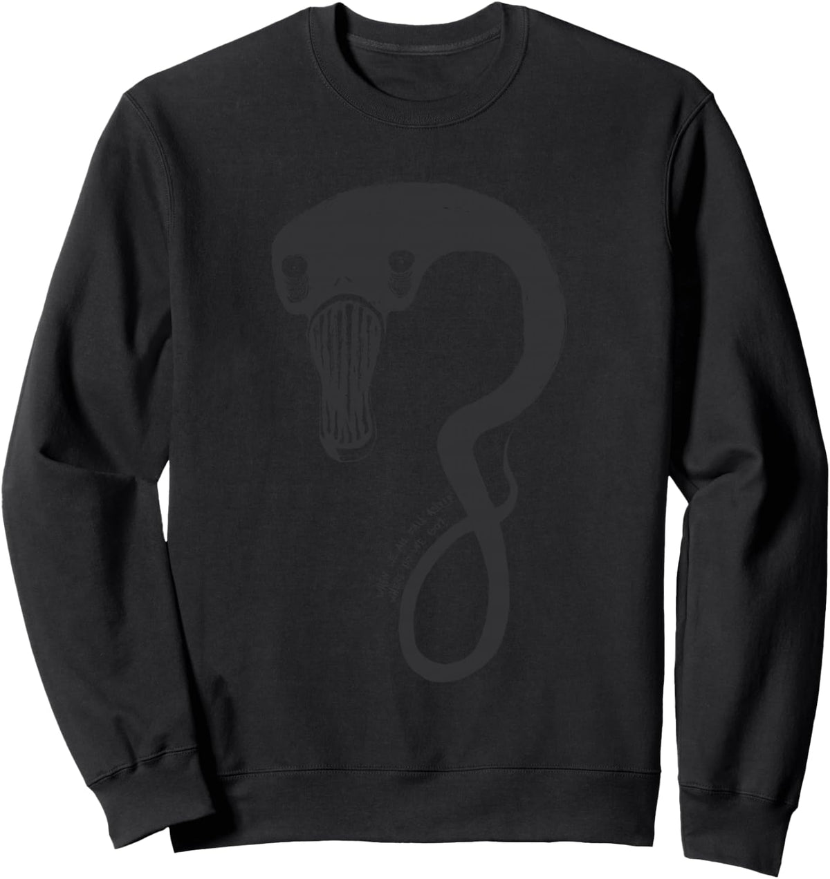 Billie Eilish Official Monster Black Sweatshirt
