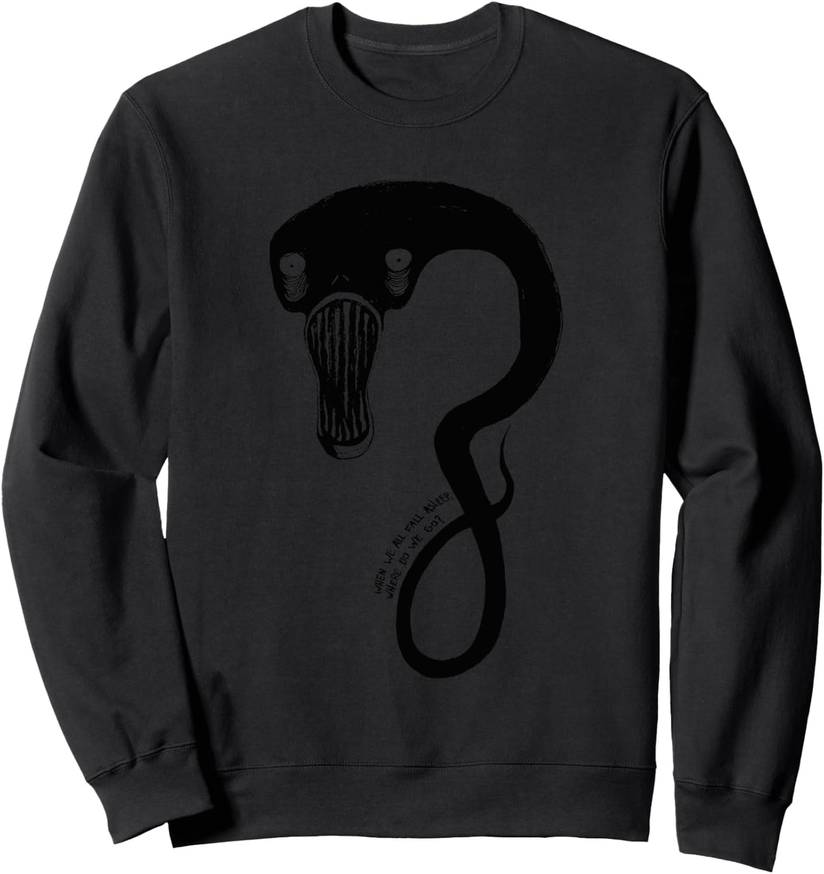 Billie Eilish Official Monster Black Sweatshirt