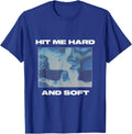 Official Billie Eilish HIT ME Hard and Soft Inverted Blue T-Shirt