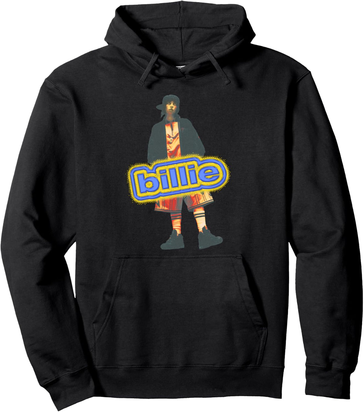 Official Billie Eilish HIT ME HARD AND SOFT Gradient Photo Pullover Hoodie
