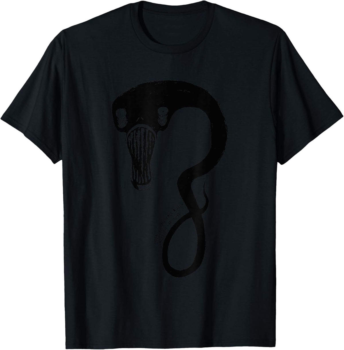 Billie Eilish Official Monster Black T-Shirt Small