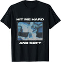 Official Billie Eilish HIT ME Hard and Soft Inverted Black Graphic T-Shirt