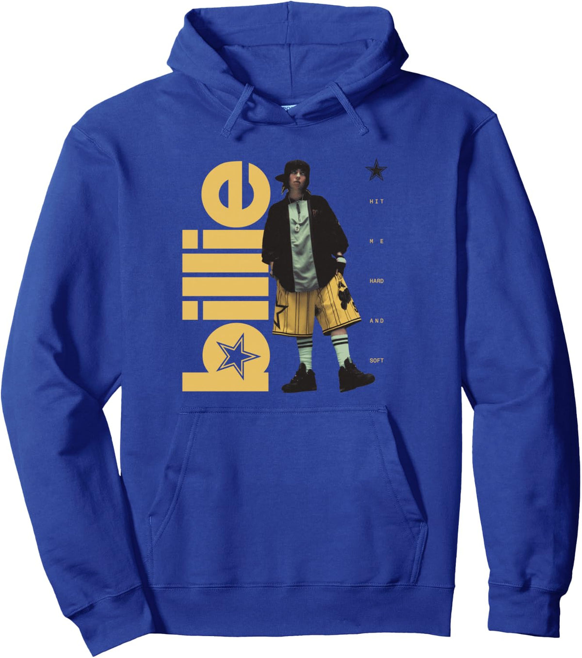 Official Billie Eilish HIT ME HARD AND SOFT Standing Photo Pullover Hoodie