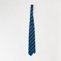 Black & Blue Striped Necktie