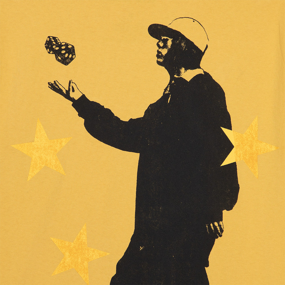 Billie Dice Toss Gold T-Shirt