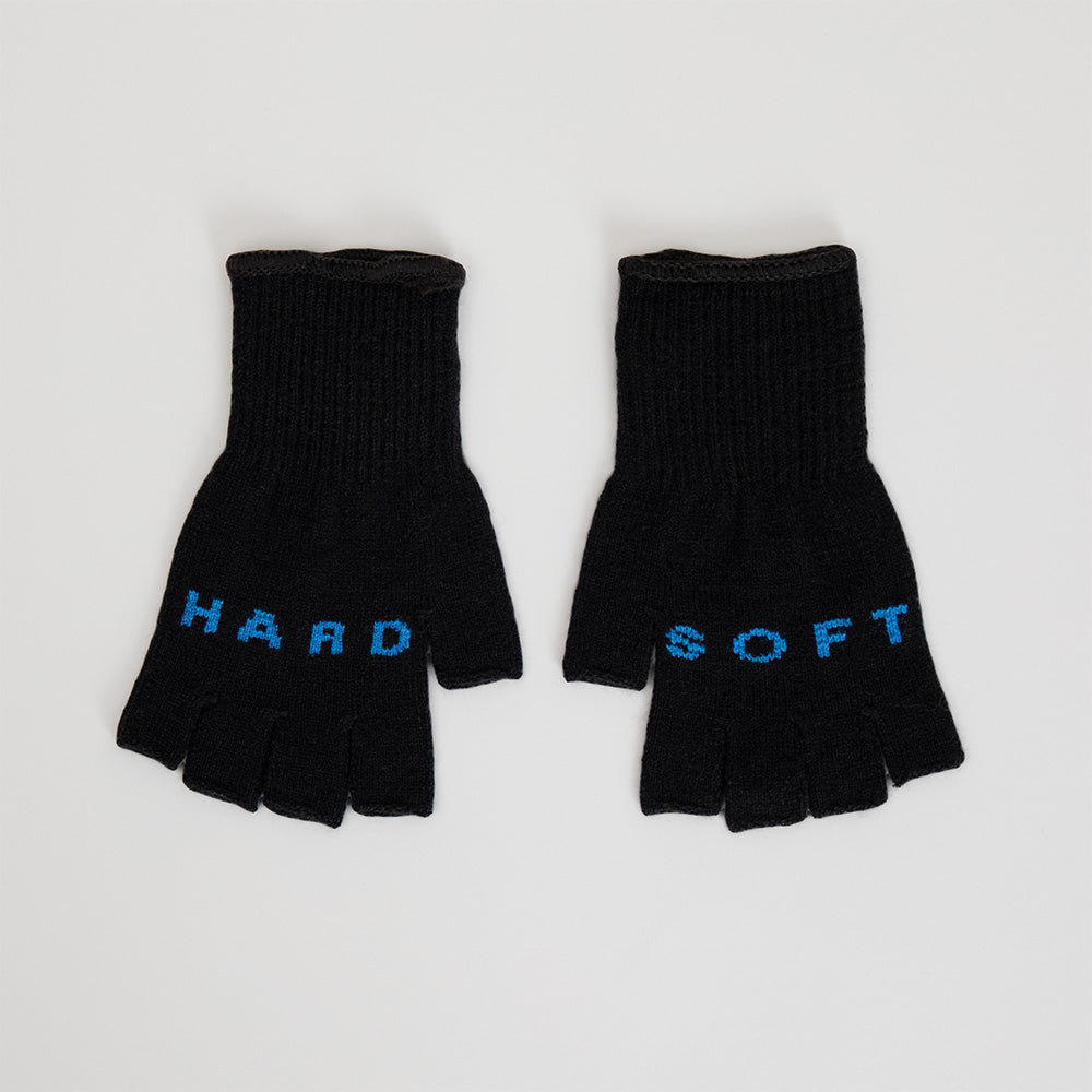 HIT ME HARD AND SOFT FINGERLESS GLOVES