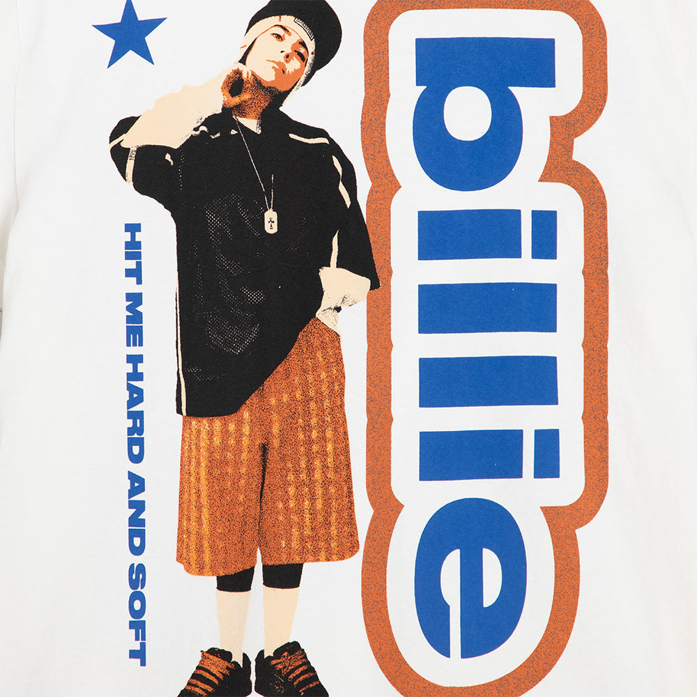 Lean HIT ME HARD AND SOFT: THE TOUR 2024 White T-Shirt