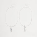 BLOHSH SILVER FRIENDSHIP NECKLACE 2 PACK