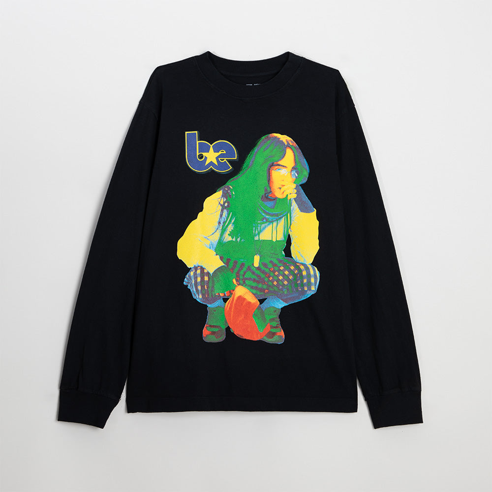 BE Photo Star Dateback Black Longsleeve
