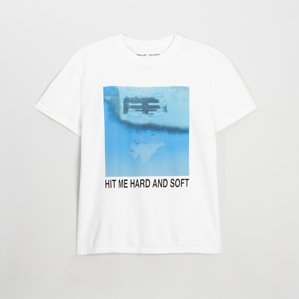 HIT ME HARD AND SOFT White Cover Tee
