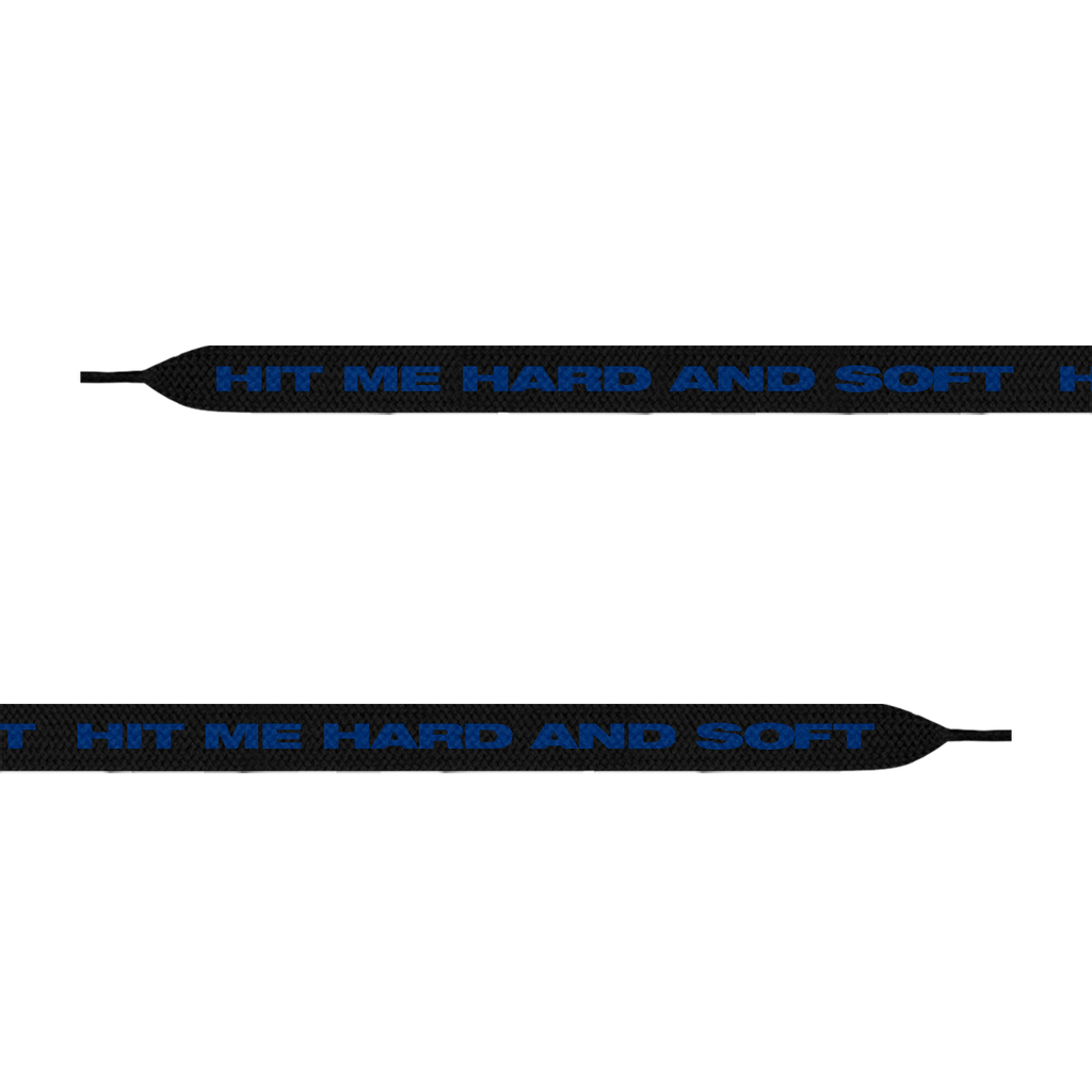 HIT ME HARD AND SOFT Shoelaces