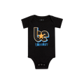 BE Star Infant Black Onesie