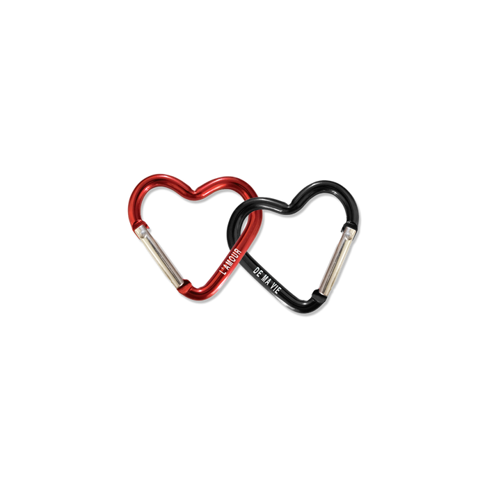 L'Amour Carabiner Clip Set